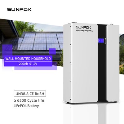 2025 8000 Cycles 51.2V 200Ah 48V LiFePO4 Solar 10Kwh Home Energy Storage Battery Lithium Batteries