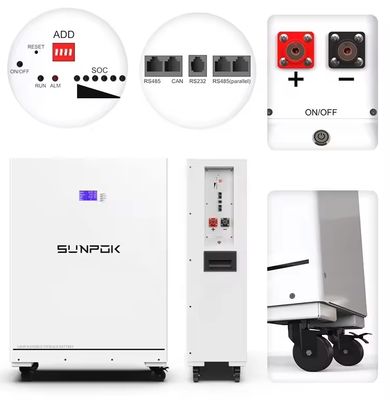 48V 51.2V 400Ah LiFePO4 Energy Storage Battery Pack 20kWh LiFePO4 for Home Energy Storage System