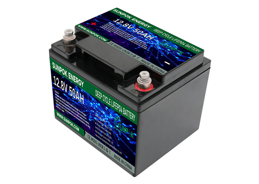 12V 50Ahのリチウム イオン太陽エネルギーのエネルギー蓄積のための深い周期電池