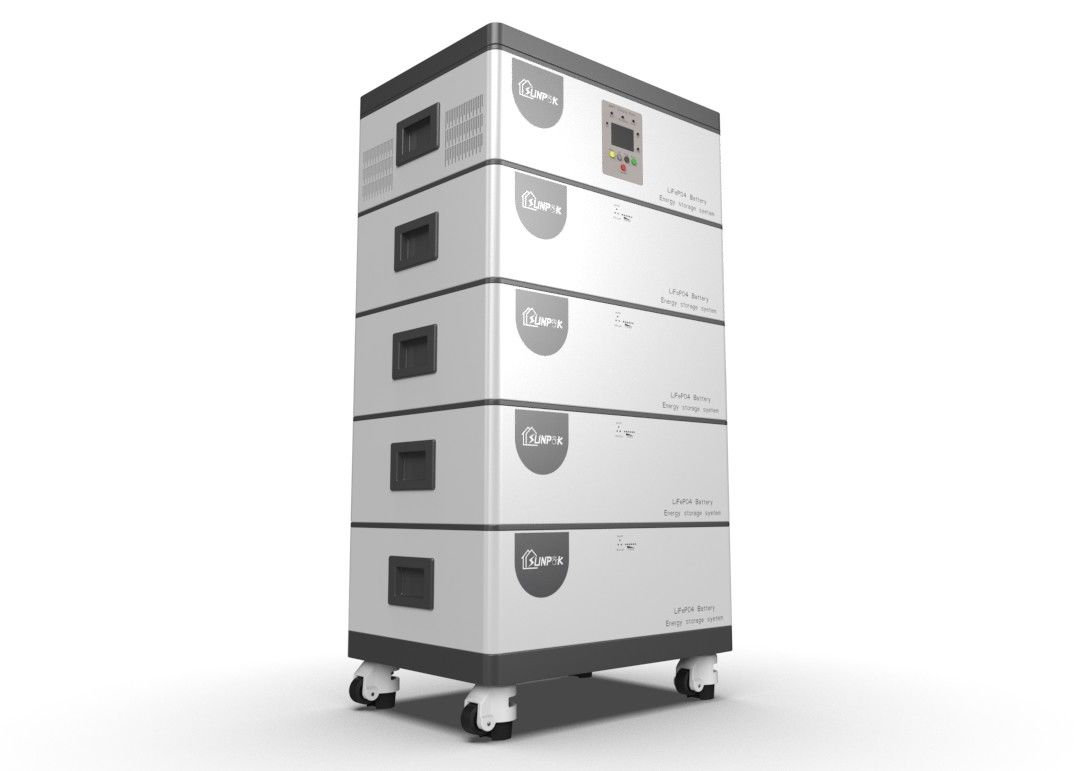 EU の倉庫のためのエネルギーの太陽光発電の貯蔵 LiFeP04 電池のスマートな高電圧を積み重ねました
