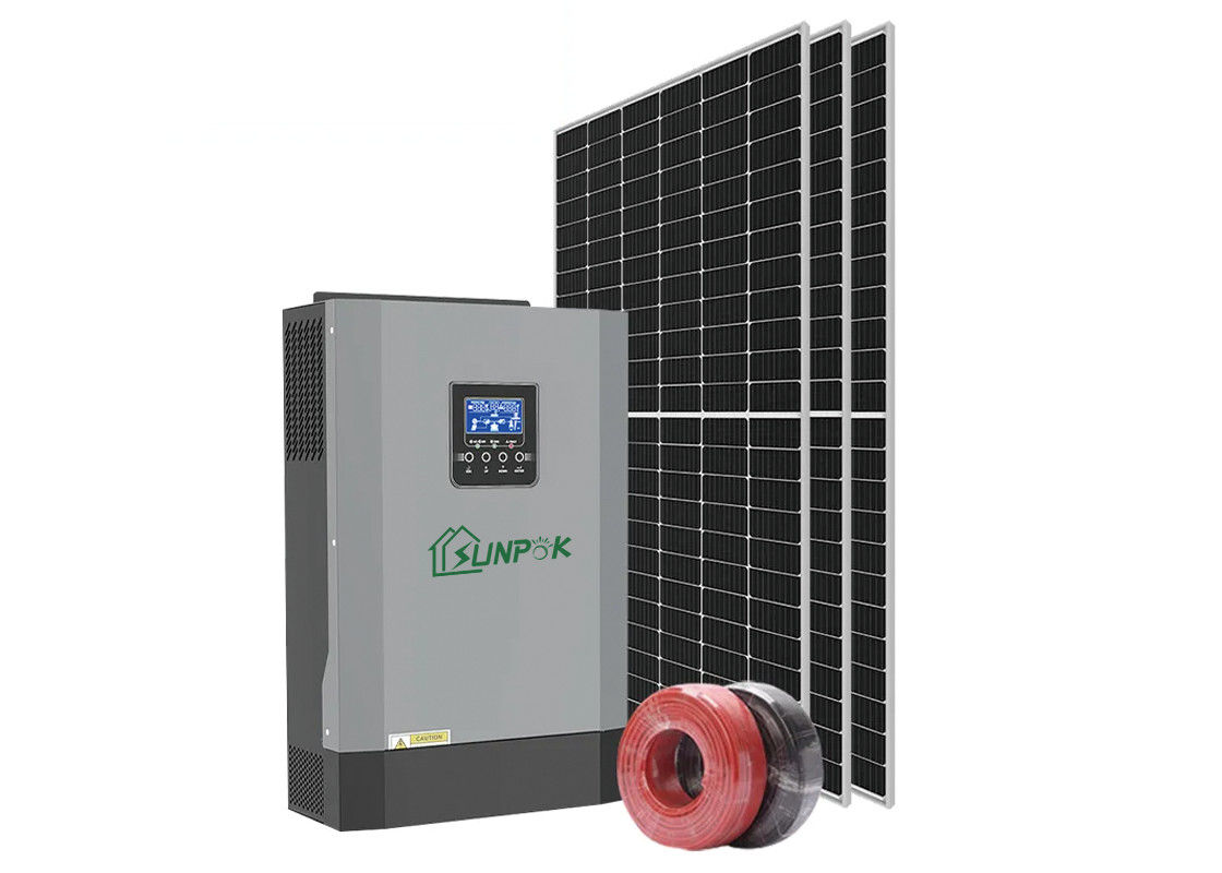 LCD表示の移動スイッチとの格子インバーター48v 6kva 6000esを離れた純粋な正弦波