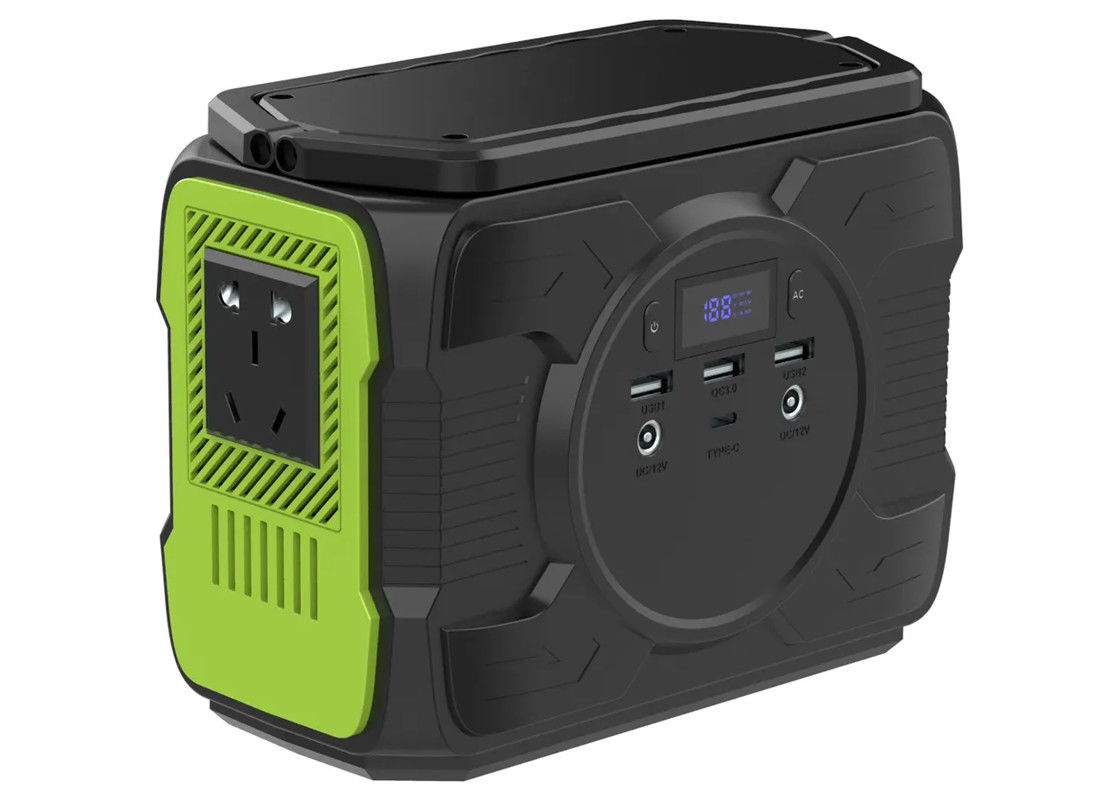 200wh Usbのタイプc Dc ACリチウム電池銀行携帯用動力火車