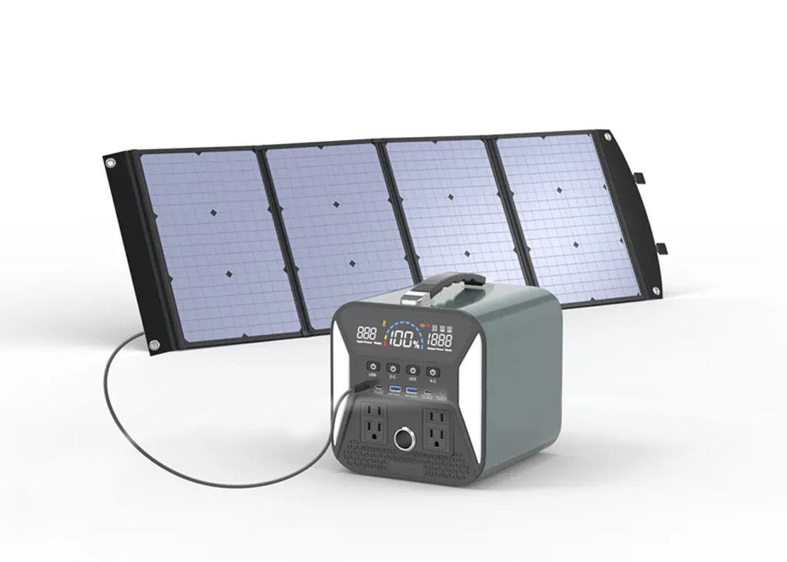 太陽発電機500w 1000w 2000w 220vのリチウム電池太陽携帯用力銀行場所