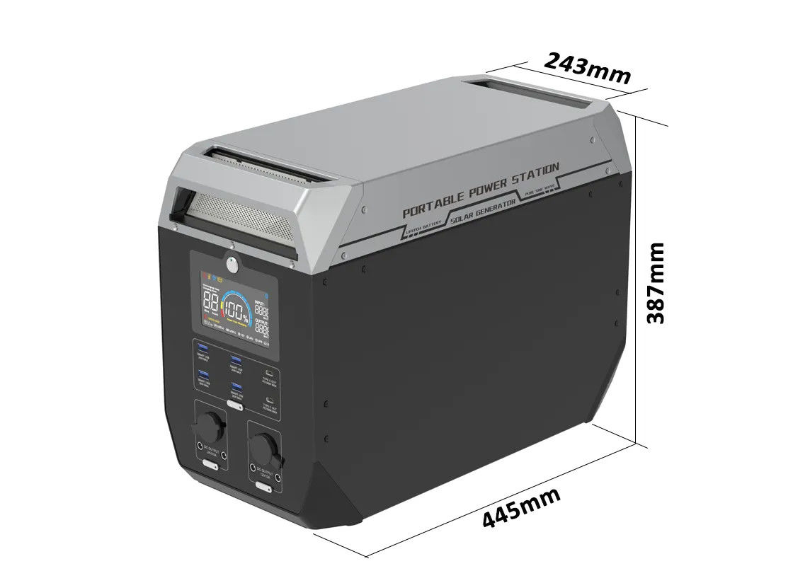 田園キャンプのための2000W家ランプの充電器力銀行携帯用キットの太陽系