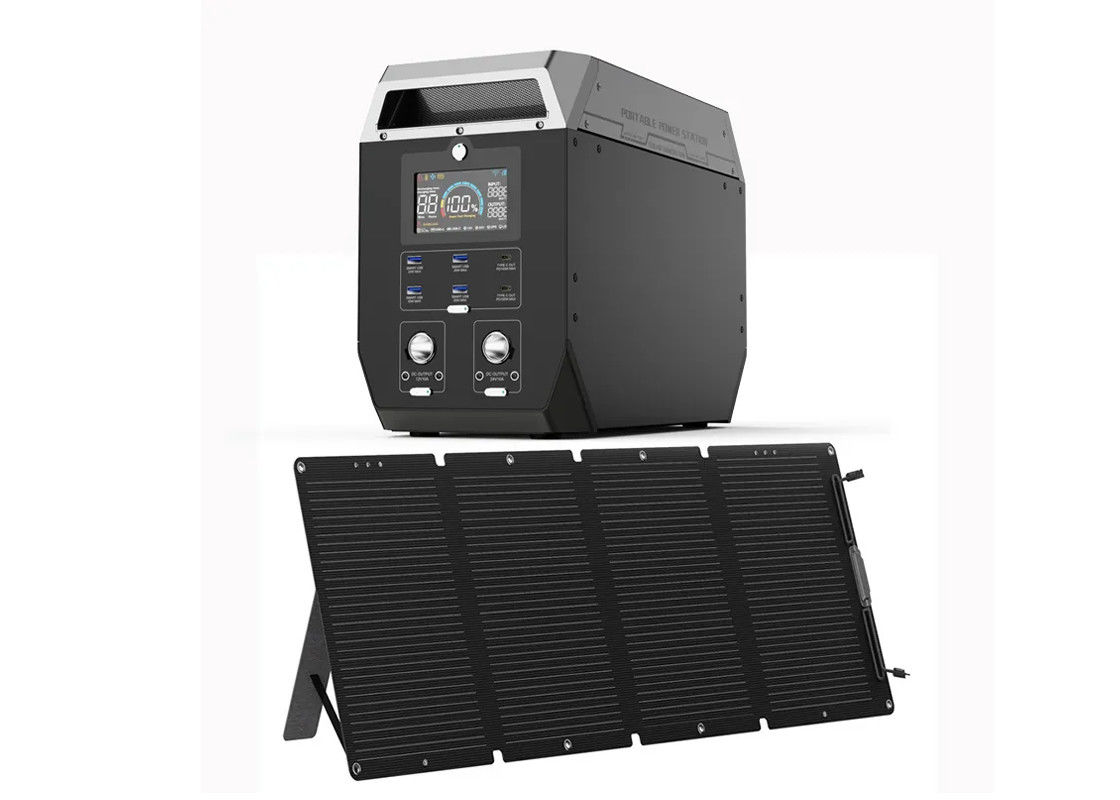 田園キャンプのための2000W家ランプの充電器力銀行携帯用キットの太陽系