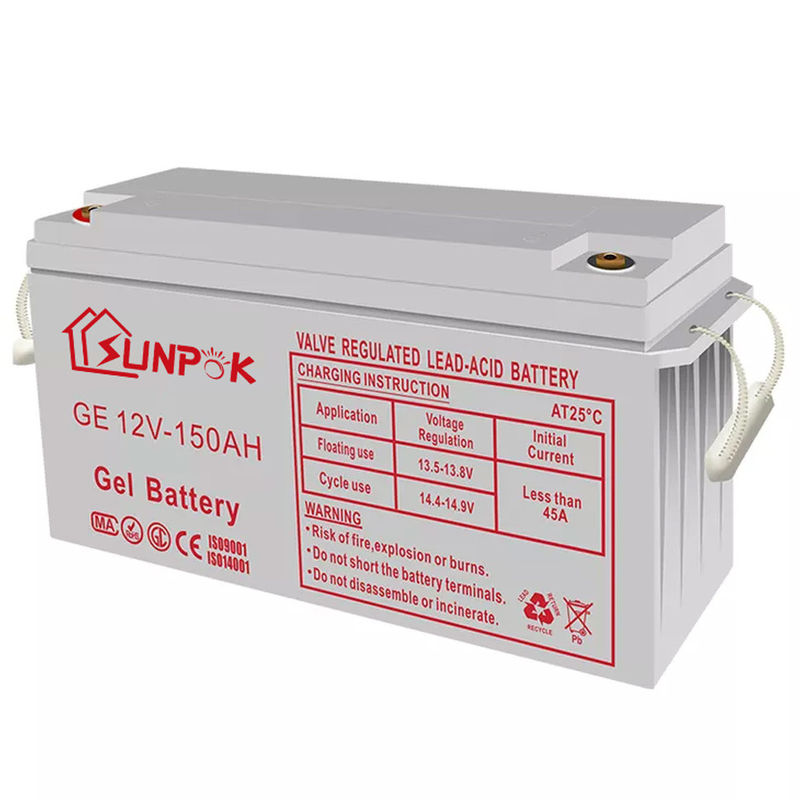 Subpokの再充電可能で深い周期の太陽ゲル電池12v 250ah 200ah 100ah深い周期のゲル電池