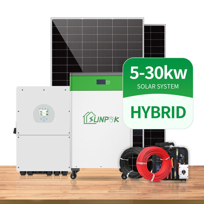 格子太陽系の10Kw 15Kw 20KWの太陽系の大ぞろい5000 W