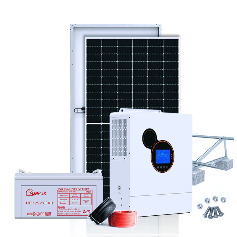 格子太陽エネルギーシステム10000w太陽エネルギー発電機を離れたSunpok 10kw 15kw 20kw