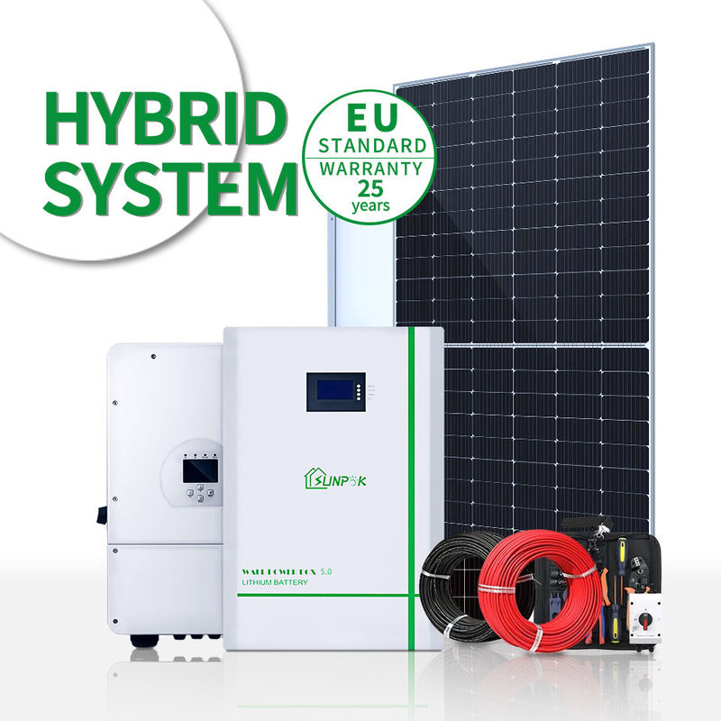 Sunpokの家の太陽系10kw 30kw 50kw 90kwの家の太陽電池パネルシステム国内太陽エネルギーシステム