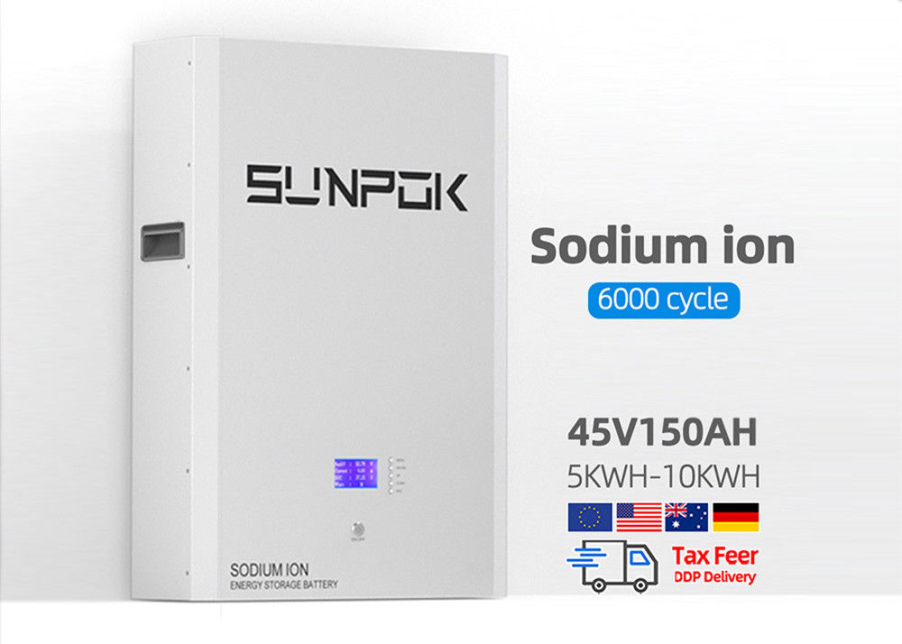高耐久性ナトリウムイオン電池 SP-48100-BG-NA 5-30 KWh の出力範囲