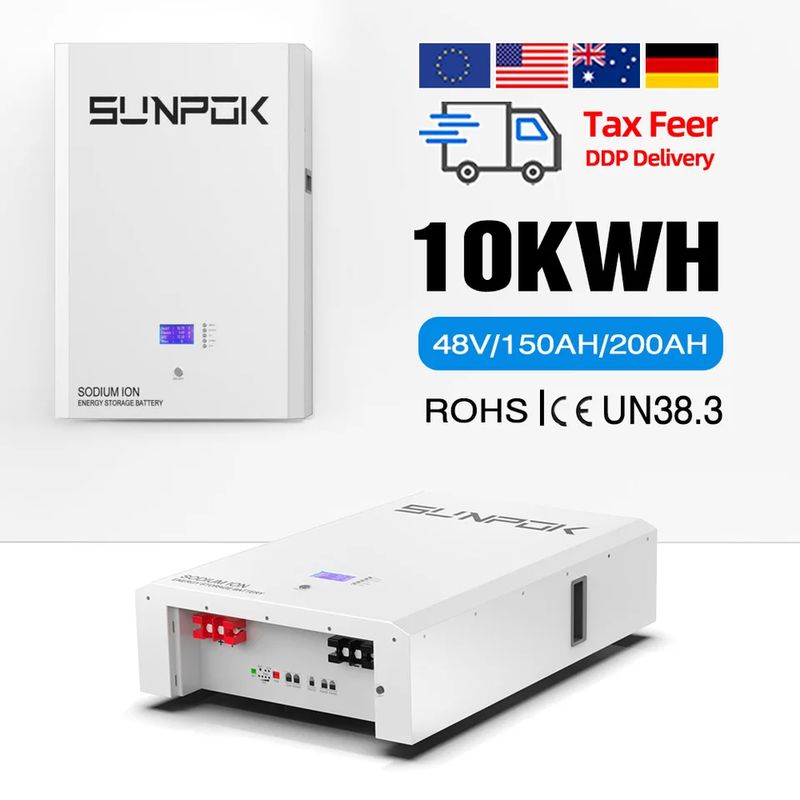 モデルSP-48100-BG-NA 高容量ナトリウムイオン電池 - BMSで構築