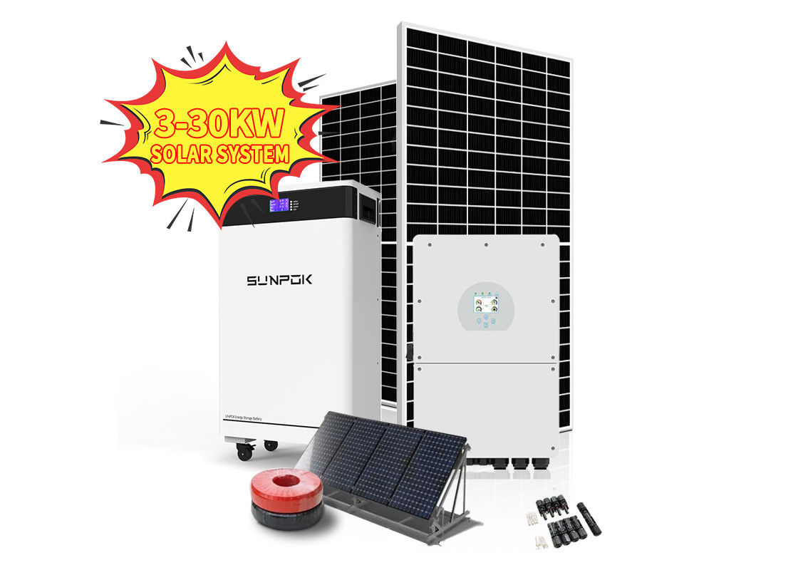 リチウム電池付き太陽光発電システム 20kw 15kw 16kw 10kw ネットワークオフ 太陽光発電システム 太陽光発電貯蔵システム