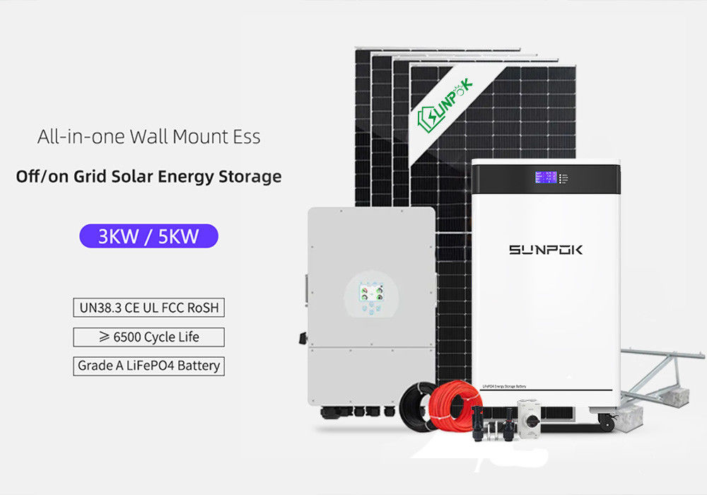 家庭用太陽光パネル コンプリートキット 3KW 5KW 8KW 10KW 15KW 20KW ハイブリッド太陽光システム