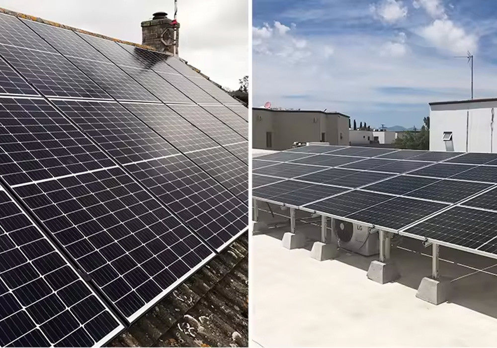 ハイブリッド太陽光発電システム 30kw 20kw 10kw エネルギー貯蔵システム 3相 40kwh リチウム電池太陽光システム