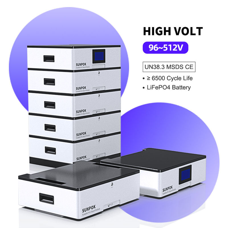 高電圧直流リチウムイオン電池 51.2v 400AH 20KWH 統合家庭用エネルギー貯蔵電池