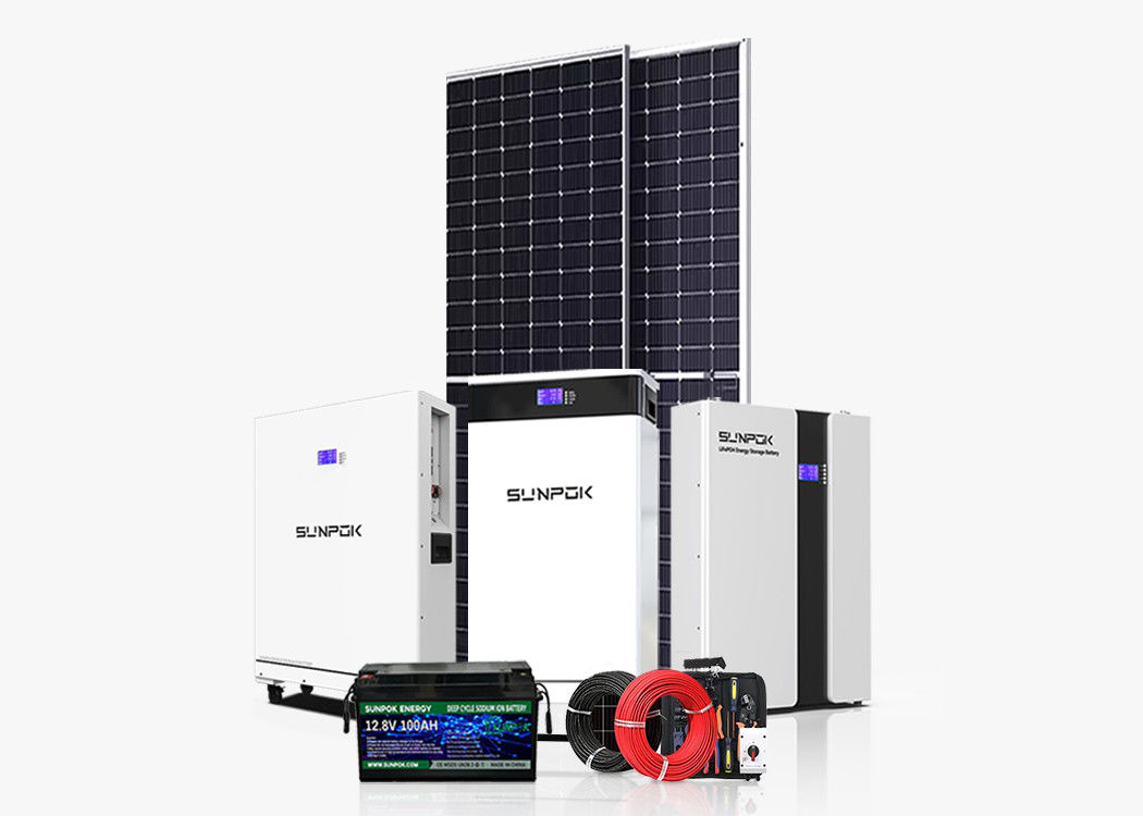 10kWオフグリッド太陽光発電システム ホーム 5kW 20kW 30kW 太陽光発電貯蔵システム