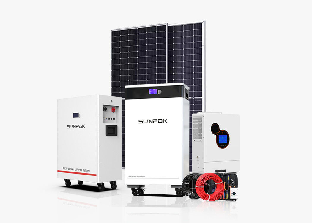 ホーム ソーラーシステム 30kw コンプリート 10kw 15kw 逆転システム リチウム電池 産業用太陽光発電