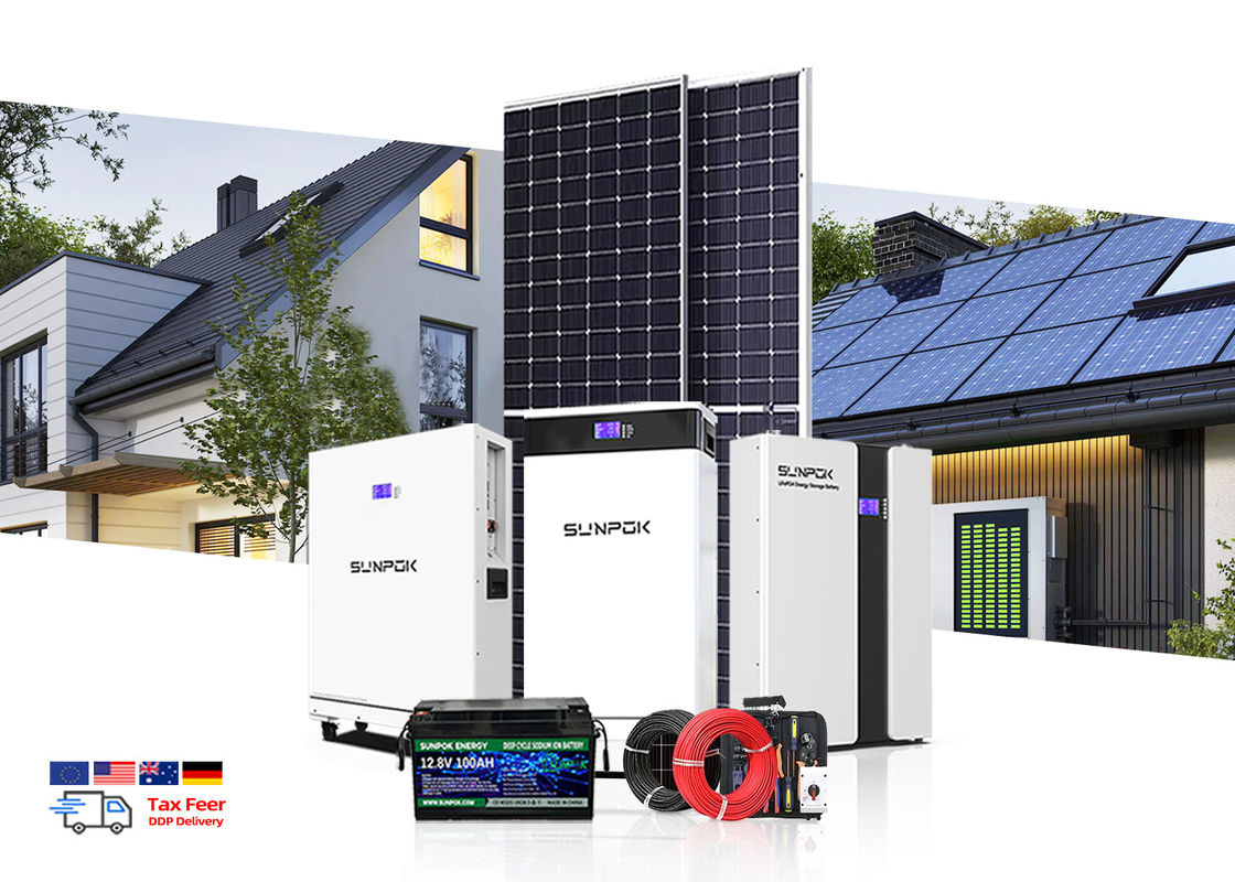 オフグリッド太陽光発電システム 10KW 5KW 15KW 30KW 20KW 10KW パネル付き太陽光発電システム