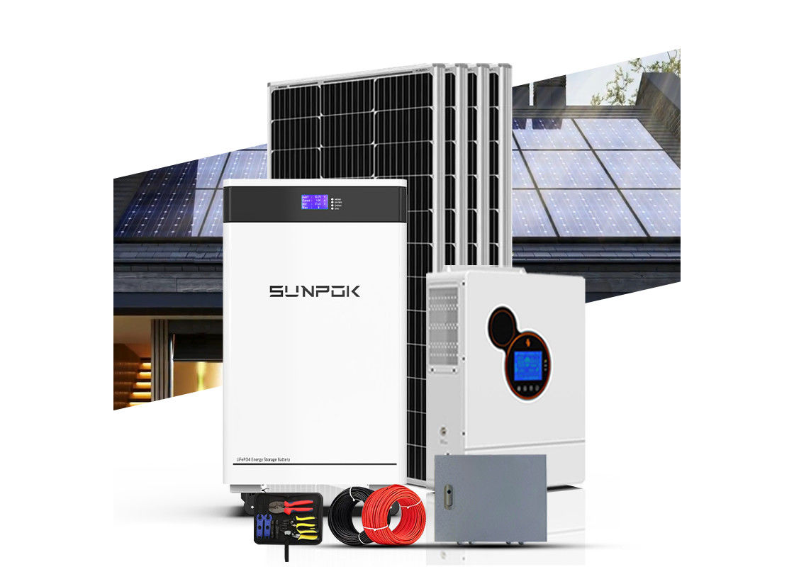ソーラーシステム コンプリートキット ホーム 10kw 15kw 200kw オフグリッド ハイブリッド電力インバーター バッテリー 貯蔵パネル 太陽光発電システム