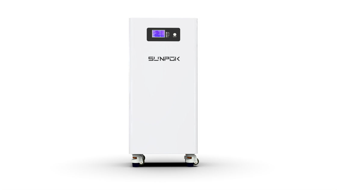 15 kwh 太陽電池 リチウムイオン電池 48v 300ah 15kw Lifepo4 電池 BMS を備えた家庭用太陽光システム