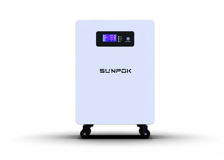 マイクログリッドエネルギーハブ 25.6V 300Ah LiFePO4バンク 61.44kWh 8ユニットまで拡張可能