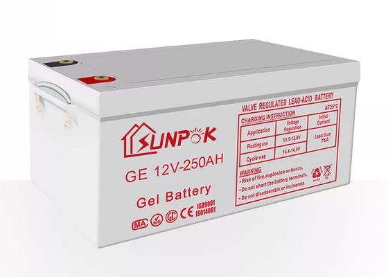 Solar Deep Cycle Gel Lead Acid Batteries 12v 200ah 250ah Solar Storage Battery