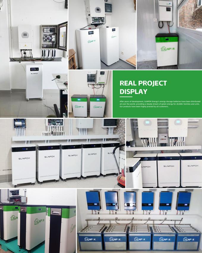 15kWh 家庭用ソーラーエネルギーシステム 51.2V 300Ah LiFePO4 リチウムイオンバッテリーパック エネルギー貯蔵バッテリー 9